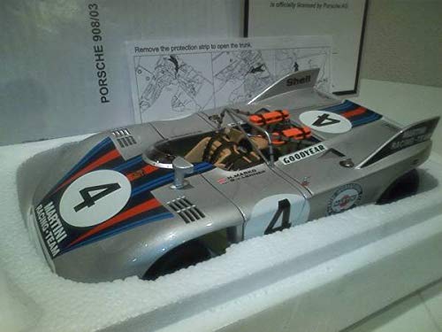 オートアート1/18 ポルシェ908/03 ニュルブルクリンク1971 No.2 1971 Porsche 908/03 1:18 Model by AUTOart - Motorsport Retro